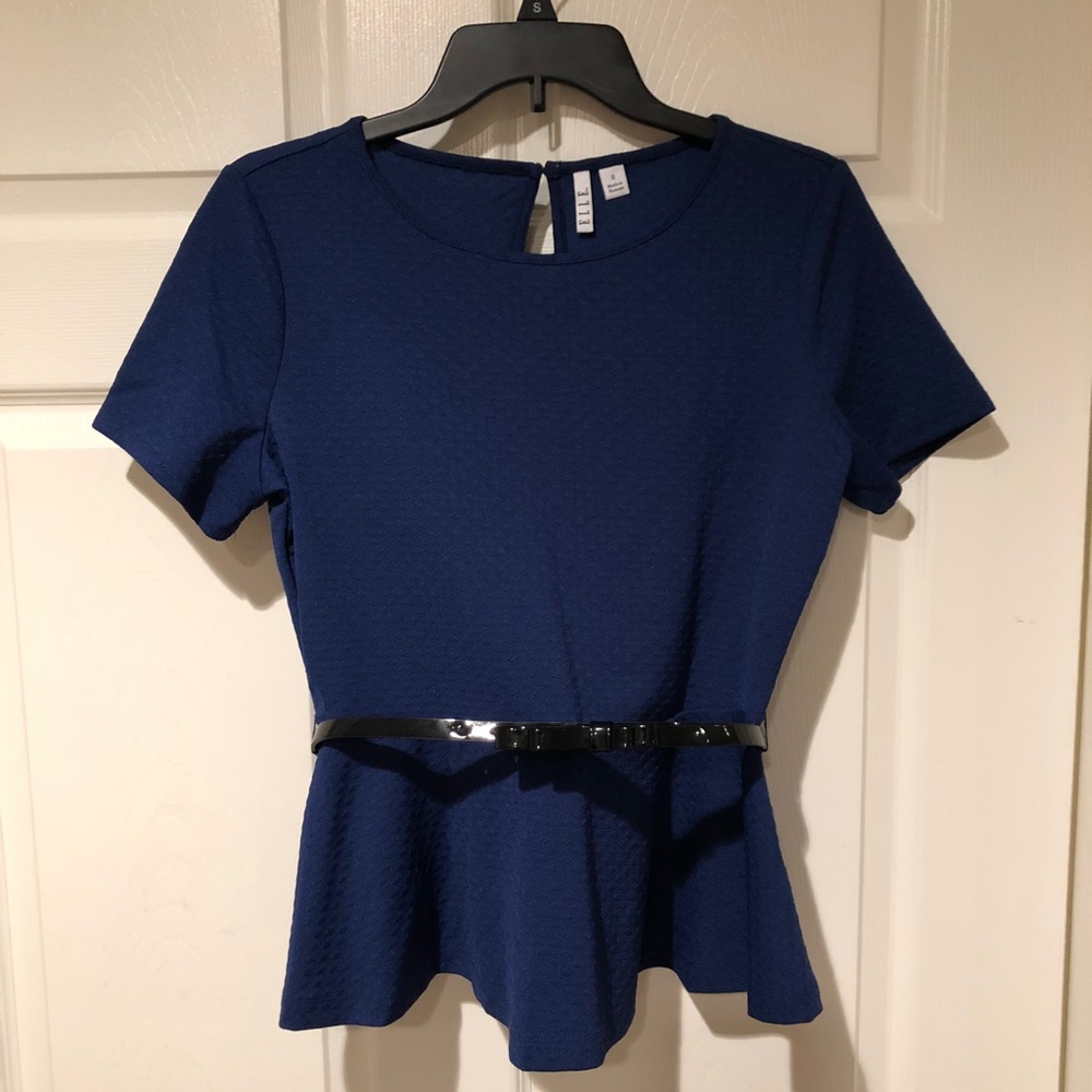 Navy Blue Elle dress shirt